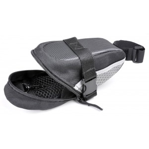 Lotus Medium Saddle Pouch Open